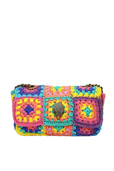 Kensington Mini Crocheted Shoulder Bag
